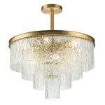 Люстра на штанге Belfast Harland 6308-6 BR CL