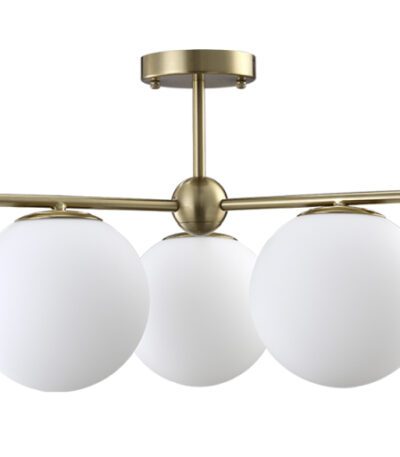 Люстра на штанге Crystal Lux FELIZ SP-PL3 BRONZE/WHITE