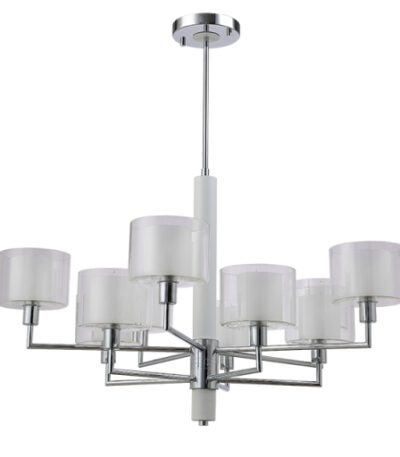 Люстра на штанге Crystal Lux MAESTRO SP-PL5+5 CHROME