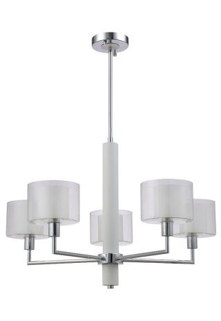 Люстра на штанге Crystal Lux MAESTRO SP-PL5 CHROME