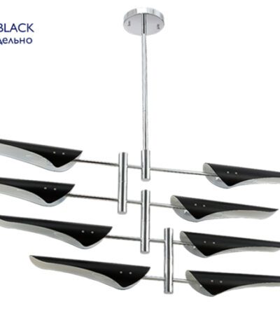 Люстра на штанге Crystal Lux Rafael RAFAEL SP8 CHROME