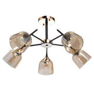 Люстра на штанге De Markt City Альфа 324017005