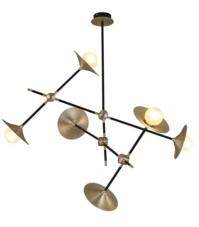 Люстра на штанге Delight Collection 9256P/6 gold