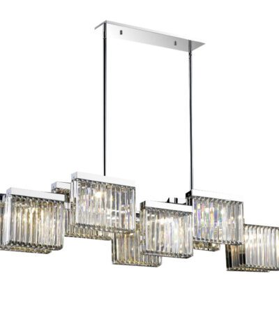 Люстра на штанге Delight Collection Broadway EP68031L-10 chrome