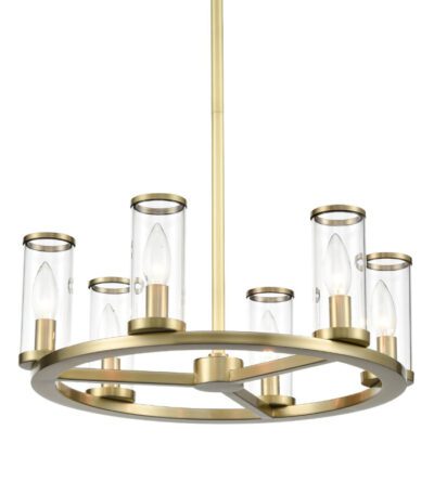 Люстра на штанге Delight Collection MD2061-6A br.brass