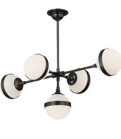 Люстра на штанге Delight Collection Peggy 9252P/5L black