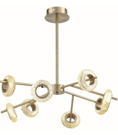 Люстра на штанге Escada 10252/8LED Brass