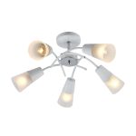 Люстра на штанге Escada Calla 1109/5P White