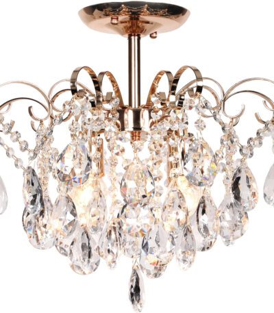 Люстра на штанге Escada Crown 1113/4PL Gold