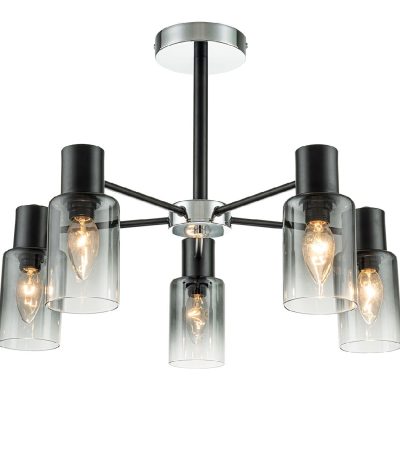 Люстра на штанге Escada Diversity 2120/5P Black