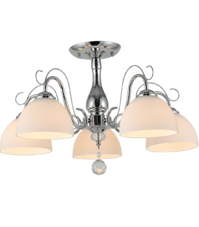 Люстра на штанге Escada Essay 1149/5P Chrome