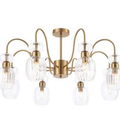 Люстра на штанге Escada Gloss 1141/8PL Clear