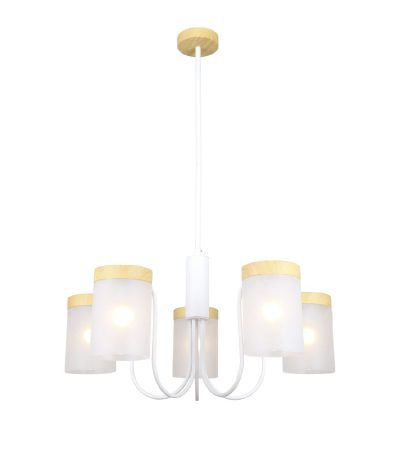 Люстра на штанге Escada Harmony 1172/5P White