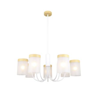 Люстра на штанге Escada Harmony 1172/7P White