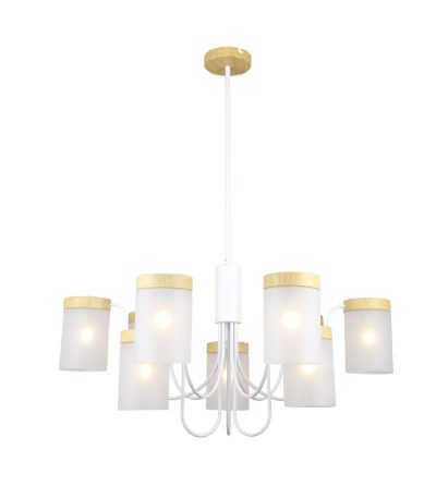 Люстра на штанге Escada Harmony 1172/9P White