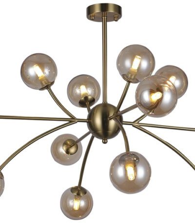 Люстра на штанге Escada Infinity 10164/12PL Copper