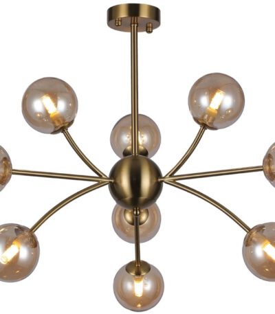 Люстра на штанге Escada Infinity 10164/9PL Copper