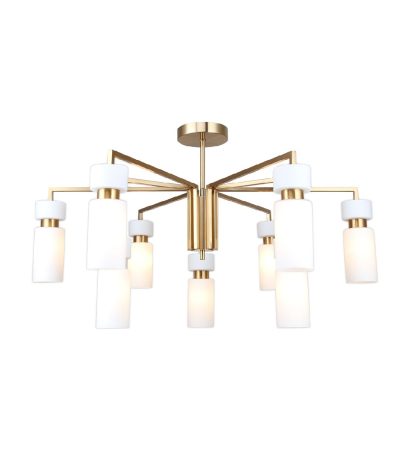 Люстра на штанге Escada Sonnet 1171/9P Brass