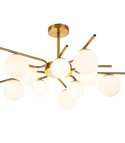 Люстра на штанге Escada Sphere 642/10P Brass