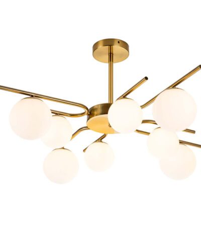 Люстра на штанге Escada Sphere 642/8P Brass