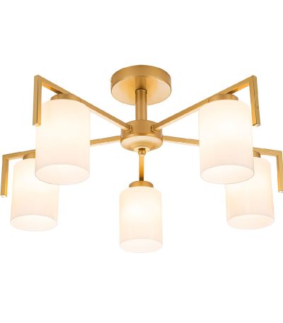 Люстра на штанге Escada Style 1142/5P Gold