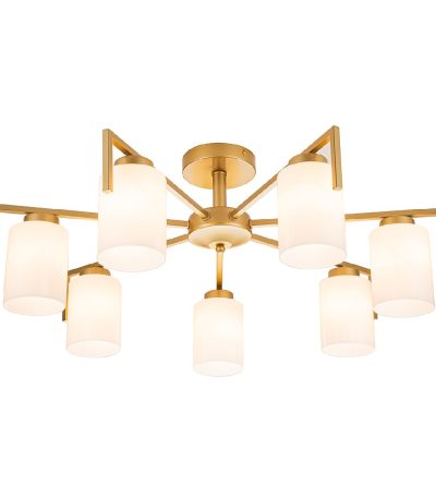 Люстра на штанге Escada Style 1142/7P Gold