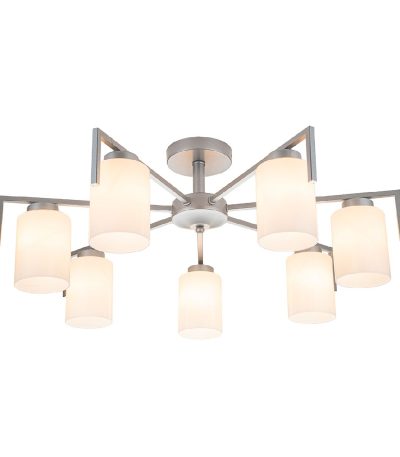 Люстра на штанге Escada Style 1142/7P Silver