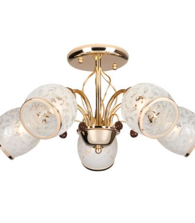 Люстра на штанге Eurosvet 30026/5 золото 00000073715