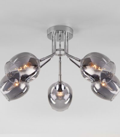 Люстра на штанге Eurosvet 30164/5 хром