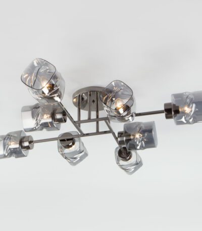 Люстра на штанге Eurosvet 30165/8 черный жемчуг