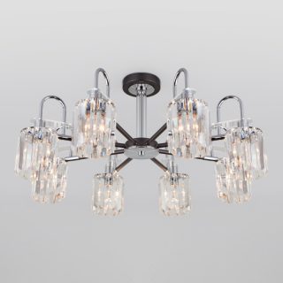 Люстра на штанге Eurosvet 70090/8 графит