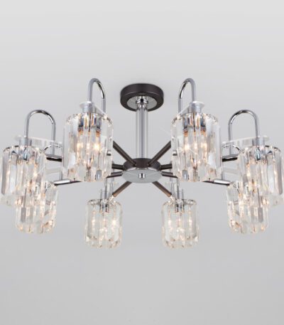 Люстра на штанге Eurosvet 70090/8 графит