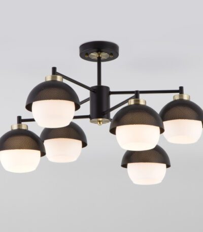 Люстра на штанге Eurosvet 70106/6 черный