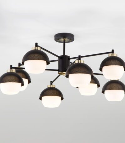 Люстра на штанге Eurosvet 70106/8 черный