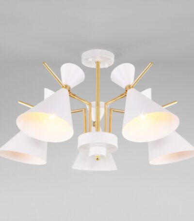 Люстра на штанге Eurosvet 70114/5 белый