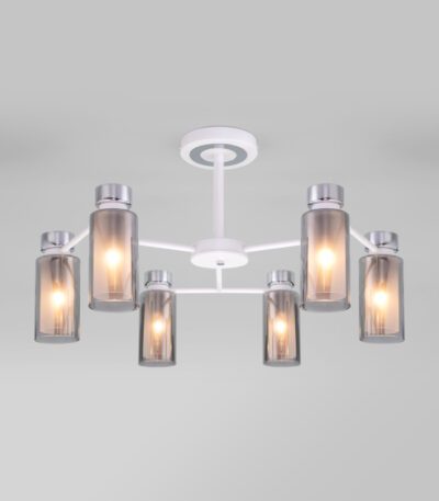 Люстра на штанге Eurosvet Amado 70115/6 белый a061528