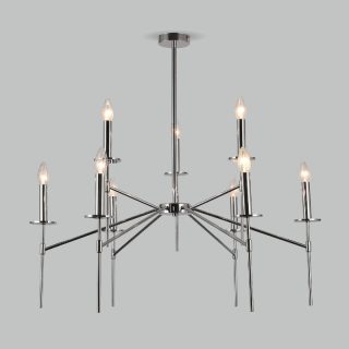 Люстра на штанге Eurosvet Anders 60142/9 хром Smart a061934