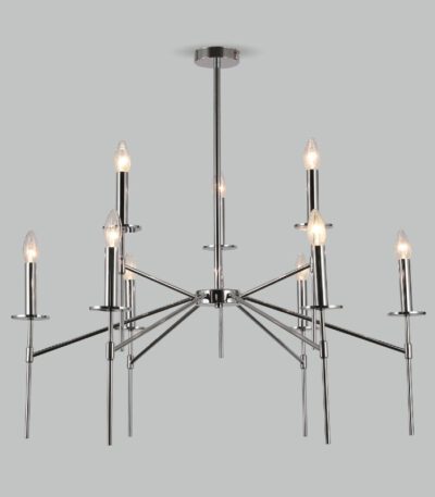 Люстра на штанге Eurosvet Anders 60142/9 хром Smart a061934