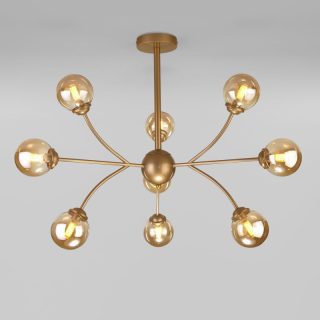 Люстра на штанге Eurosvet Astro 30179 матовое золото