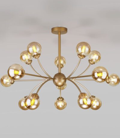 Люстра на штанге Eurosvet Astro 30180 матовое золото