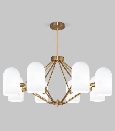 Люстра на штанге Eurosvet Bambola 60157/8 латунь a065046