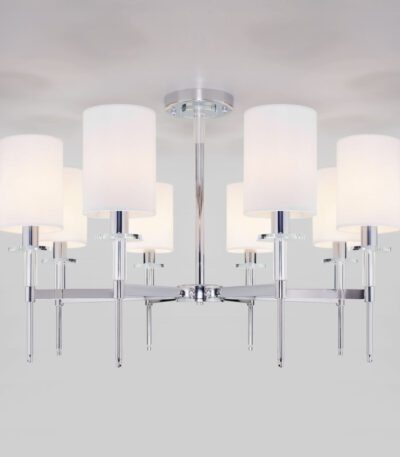 Люстра на штанге Eurosvet Brielle 60132/8 хром