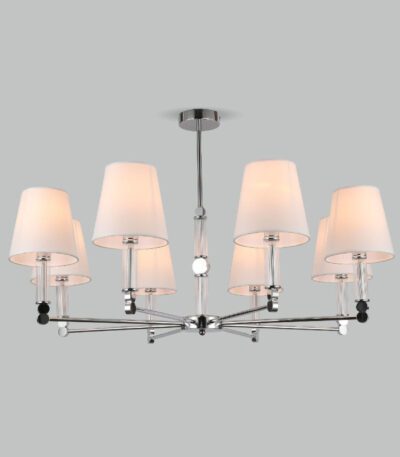 Люстра на штанге Eurosvet Conso 60145/8 хром a061956