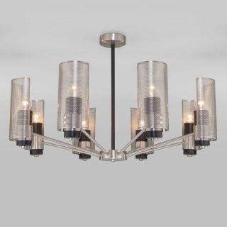 Люстра на штанге Eurosvet Grino 70139/8 никель