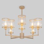Люстра на штанге Eurosvet Inari 60144/8 золото a061943