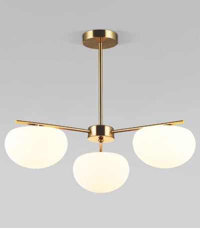 Люстра на штанге Eurosvet Like 30190/3 латунь a065711