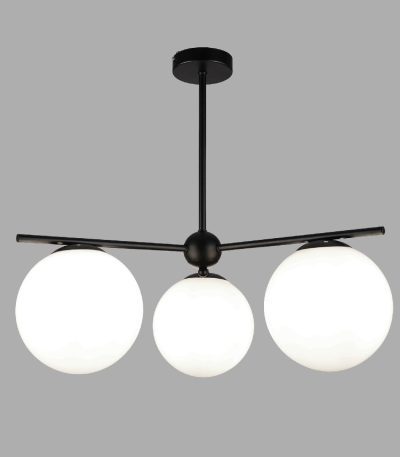 Люстра на штанге Eurosvet Marbella 60147/3 черный a063854