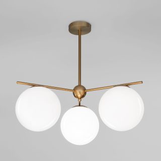 Люстра на штанге Eurosvet Marbella 60147/3 латунь a063853