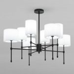 Люстра на штанге Eurosvet Notturno 60162/8 черный Smart a065663