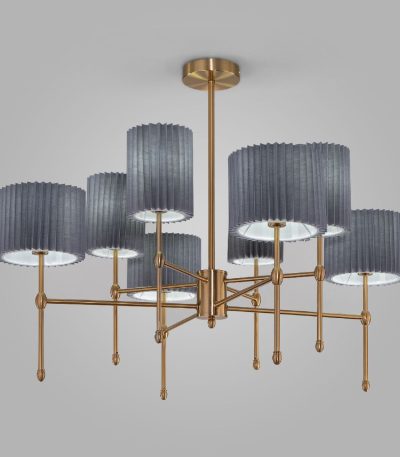 Люстра на штанге Eurosvet Notturno 60162/8 латунь Smart a065666